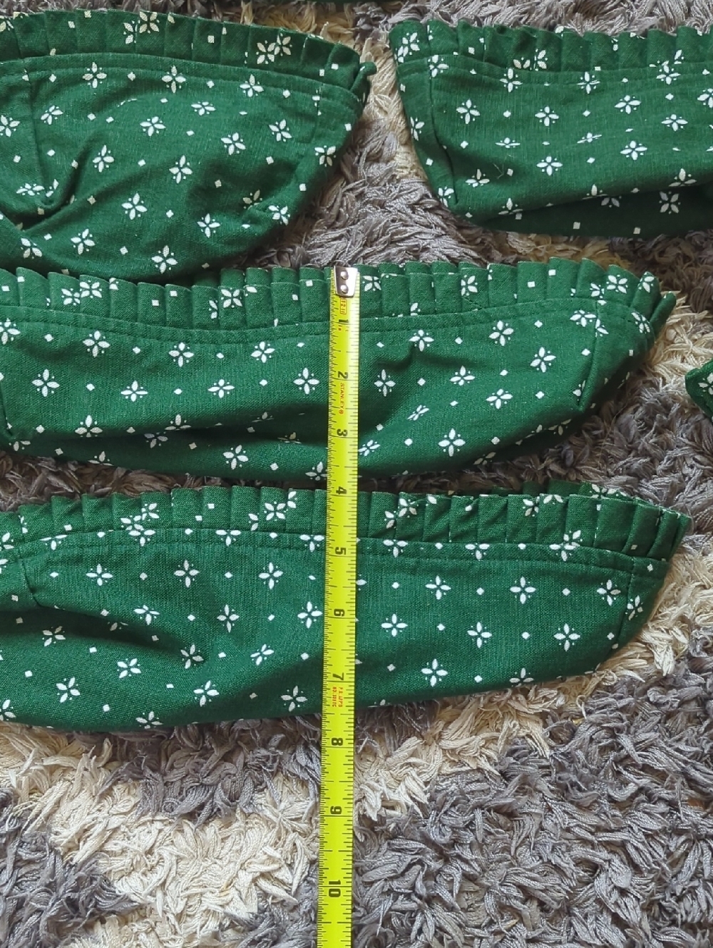 Longaberger Heritage Green Basket Liner Bundle - Picture 6 of 16
